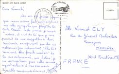 CPA Queen' S Life Guard London Militaria Horse