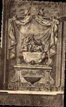 CPA Abbey of Royaumont Asnieres on Oise Tomb of the marshal of Harcourt Lorraine by Coysevox