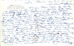 CPA Mourning Castle of Chevrette Engraving of 18th