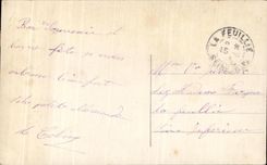 CPA Fantaisie Fleurs Joyeuse Fete