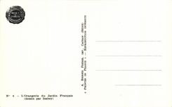 CPA the Orangery of the French Garden Isabey Moet and Chandon