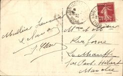 CPA Vittel the Staircase of the Large Hotel and Galleries