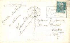 CPA Vichy Gardens of the Source of I' Hopital