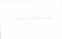 Real photo Museum of the town hall (nonlocalized)