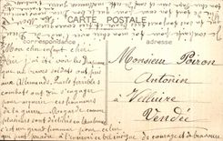 CPA With the Museum Of Invalides the first Seven flags Taken with the emands Militaria