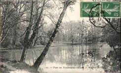 CPA Parc De Villeneuve L'Etang Vue sur les etangs