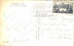CPA Rennes Les Jardins du Thabor