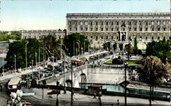 CPA Stockholm Kungl Slottet Sweden