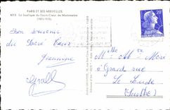 CPA Paris And Its Wonders the basilica of the Sacring Heart of Montmartre