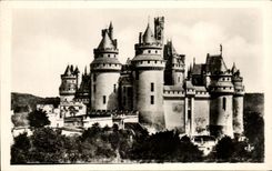 CPA Pierrefonds Le Chateau Cote de la Chapalle