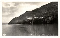CPA Lake Of Le Bourget and Abbaye of Hautecombe