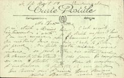 CPA the Great War the Crime of Rheims