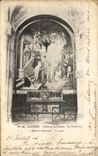 CPA Lourdes Interieur du Rosaire La Visitation autel en mosaique 