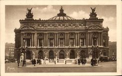 CPA Les Petits Tableaux De Paris L'Opera Construit par Garnier
