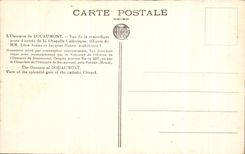 CPA the Ossuary of Douaumont Seen of the splendid Main door of the Militaria Vault