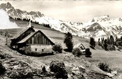 Alpine CPA Landscapes Country cottages in Mountain