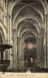 CPA Poissy Eglise Notre Dame La Nef