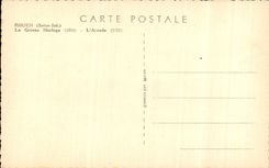 CPA Rouen the Large Clock the Arcade