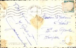 CPA Lourdes La basilique et le Monument Interieur