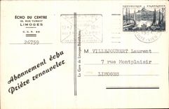 Estacion de tren de CPA Limoges