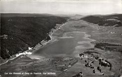 CPA Luc des Rousses et Dent de Vaulion Vue Aerienne Suissse
