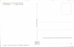 CPA Luc of Russet-red and Tooth of Vaulion Seen Air Switzerland