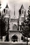 CPA Dijon Cathedral Saint Benign Frontage Western Porch