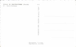 CPA Abbey of Hautecombe Marie Christine