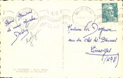 CPA Lourdes Saint Michel La basilique et l'Espianade