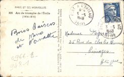 CPA Paris y sus maravillas Arc De Triomphe de Etoile