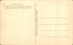 CPA Vichy Chastel France museum old house of Baillage built in 1531