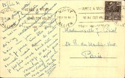 CPA Vichy Park and house of Celestins