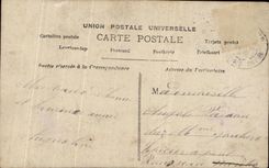 CPA Fantaisie Femme Bonne Et Heureuse Annee