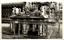 CPA Bourg en Bresse L'Eglise de Brou Le Mausolee de Philibert le Beau