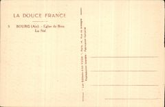 CPA Bourg Eglise de Brou La Nef