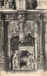 CPA Eglise de Brou Figure du retable de la Chapelle de la Vierge