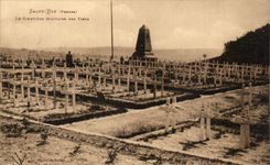 CPA Saint Die the Military Cemetery Of the Militaria Stems