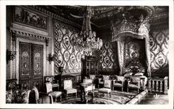 CPA Fontainebleau Le Chateau Chambre a Coucher de la Reine