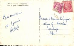 CPA Bagneres De Bigorre Vallee De Gripp Cascades Of Adour