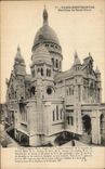 CPA Paris Montmartre Basllique Of the Sacring Heart