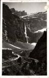 CPA Gavarnie la Grande Cascade Et L'Hotel Du Cirque