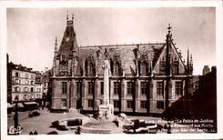 CPA Rouen Palais De Justice And the War memorial