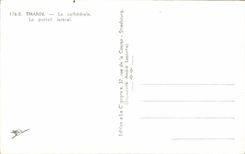 CPSM Thann the Cathedral the Side Gate