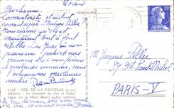 CPA Collar Of the Sickle the Summit Of the Collar And Panorama On Mont Blanc