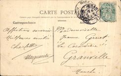 CPA Nice Cascade Du Jardin Public