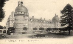 CPA Valencay Le Chateau Facade Occidentale