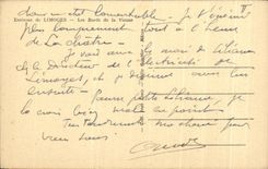 CPA Enciors De Limoges Les Bords De La Vienne