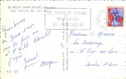 CPA Le Mont Saint Michel Les Moutons