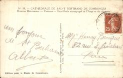 CPA Cathedrale De Saint Bertrand De Comminges Woodworks Renaissance