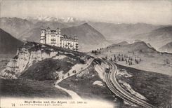 CPA Rigi Kulm und die Aipen 